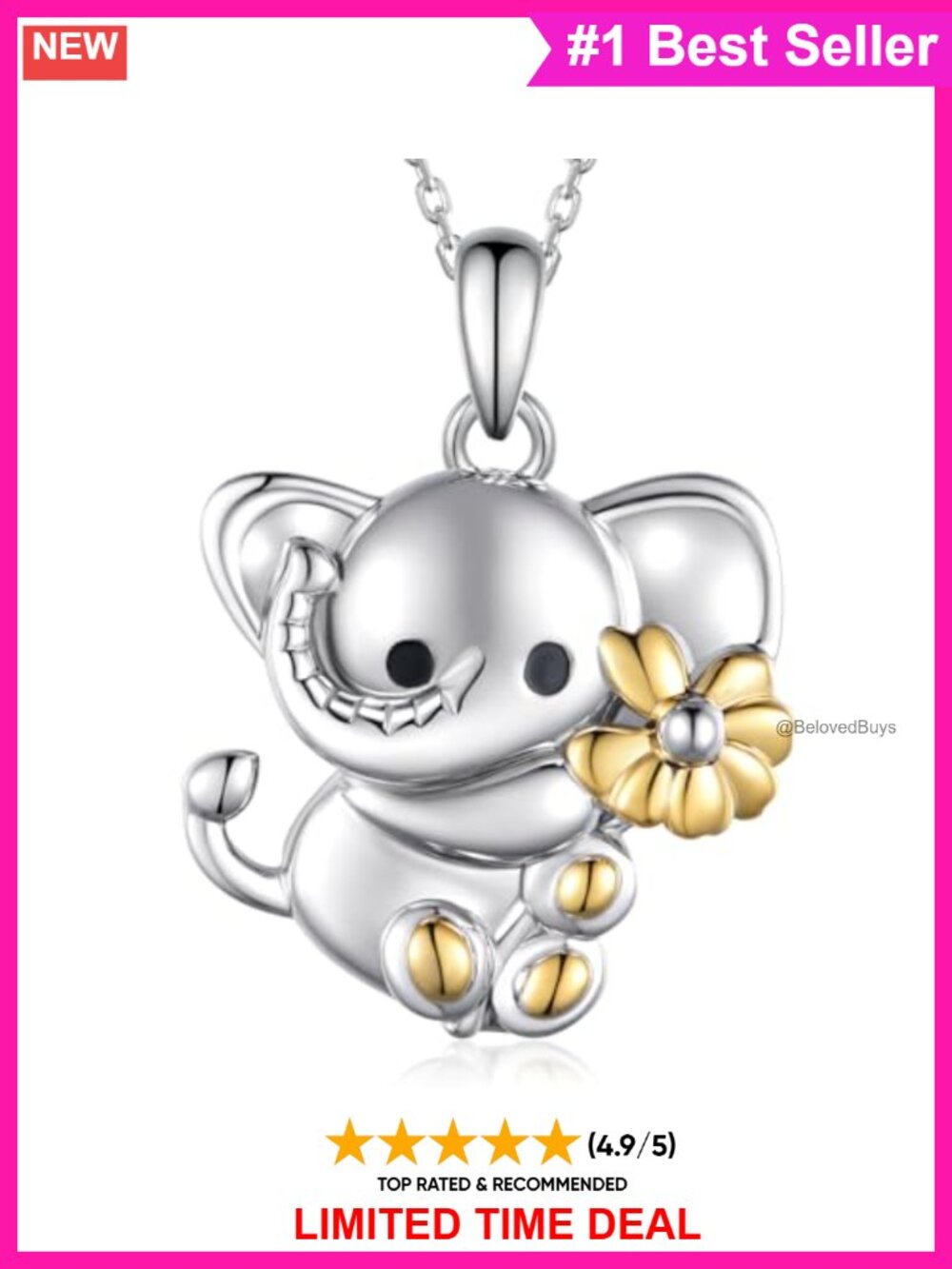 Mothers Day Gifts Dachshund & Corgi Necklace 925 Sterling Silver Puppy Dog